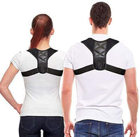 Unisex posture support belt for upper back and shoulders