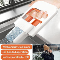 Mini sponge mop folded flat for cabinet storage