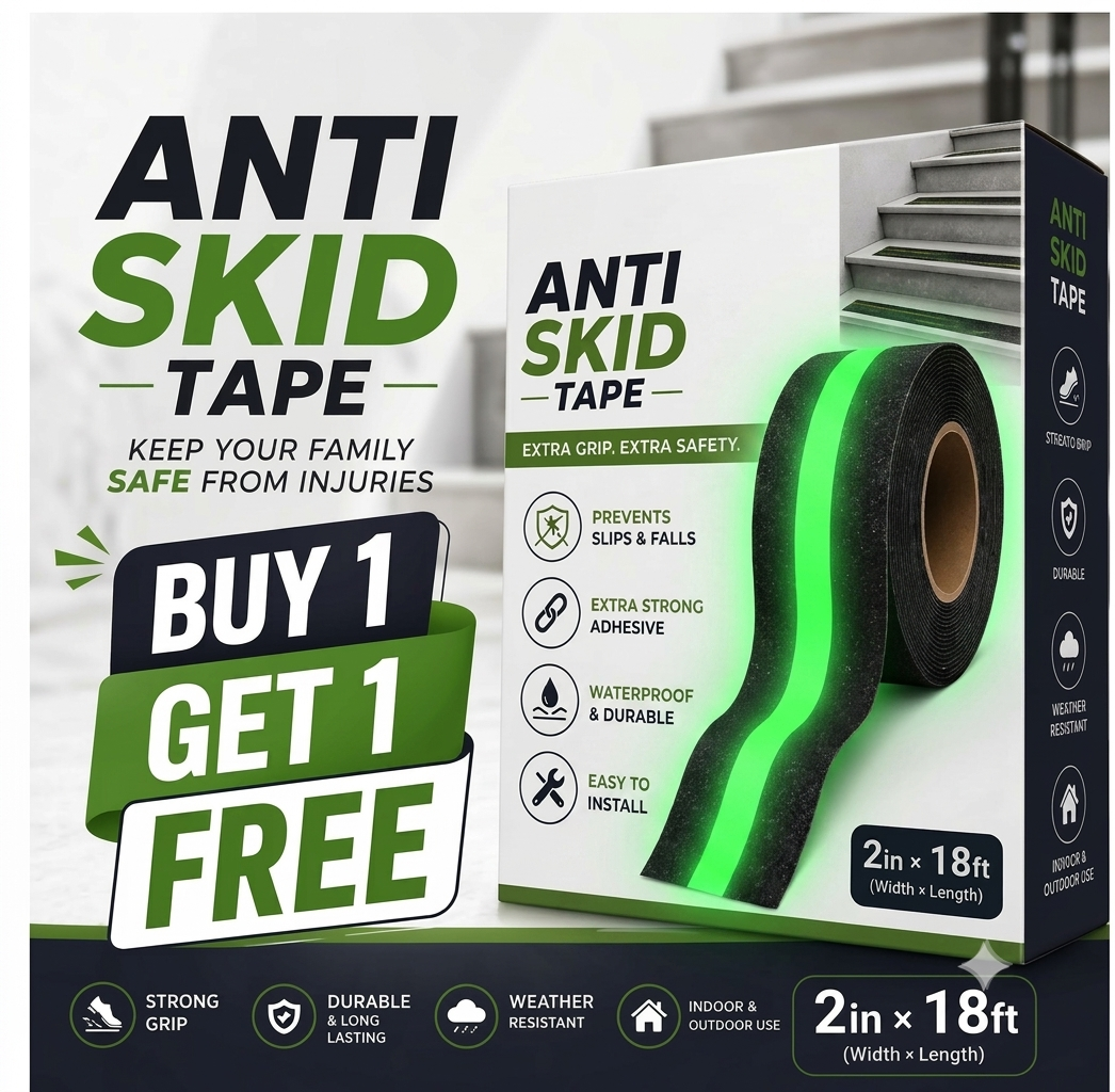 Anti Skid Tape Glow In The Dark