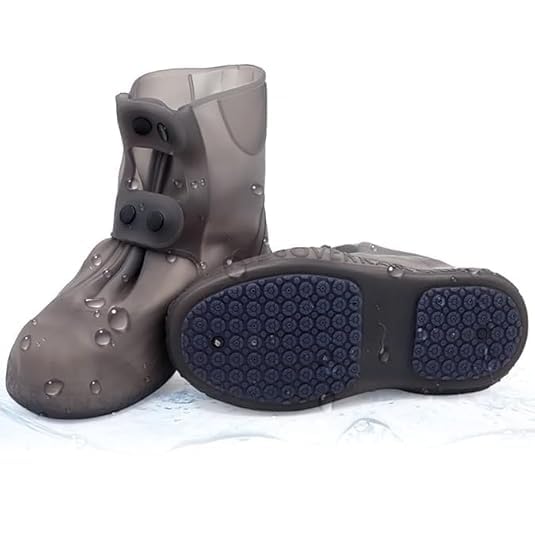 Waterproof rain shoe covers for men and women